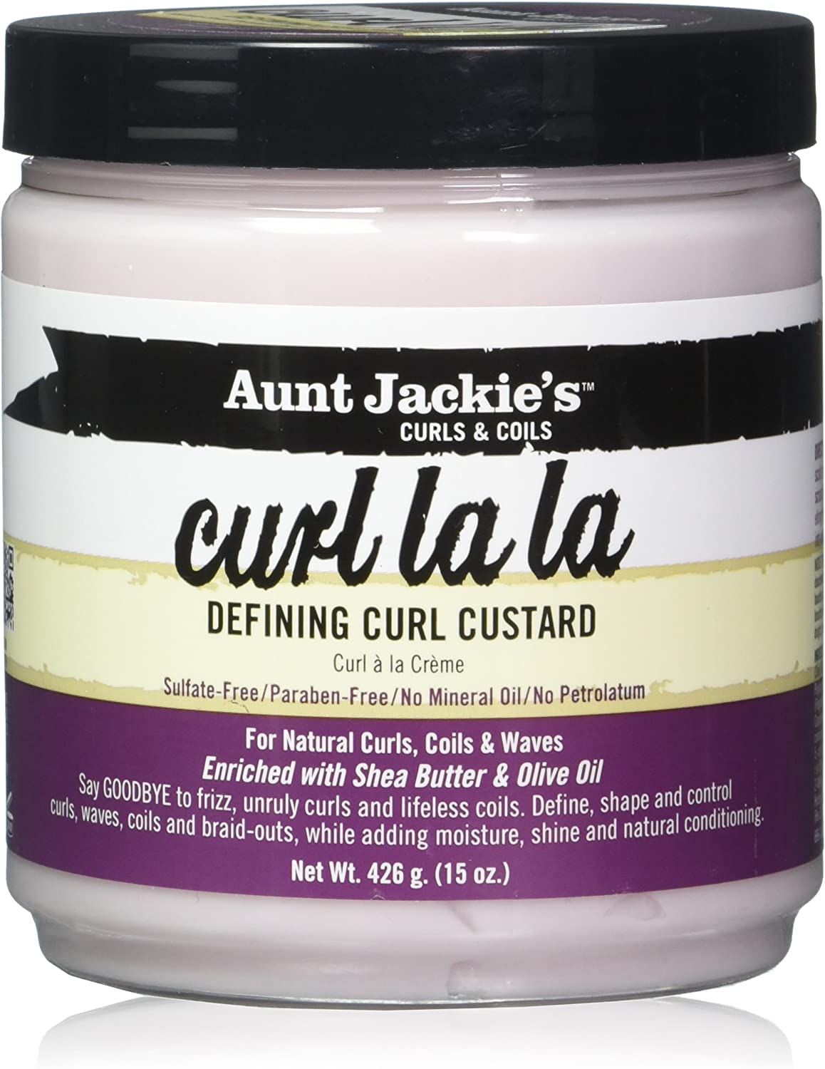 Aunt Jackie’s Curl La La Defining Curl Custard 426g