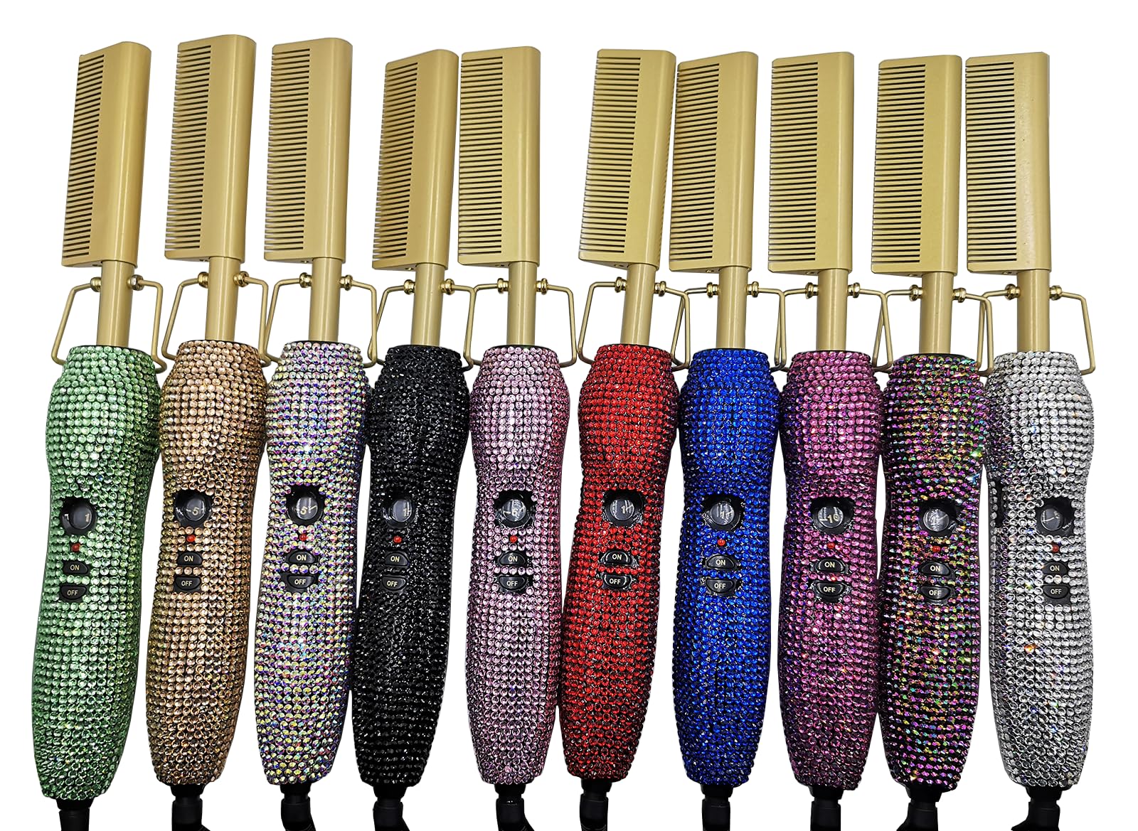 Hair by Lisa Luxury Crystal Hot Comb